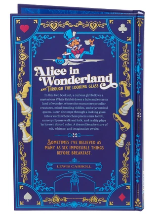 Thumbnail 5: Page Publications Alice In Wonderland Deluxe Hardcover Book 