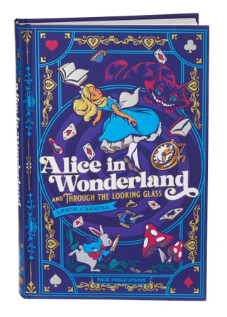 Thumbnail 2: Page Publications Alice In Wonderland Deluxe Hardcover Book 