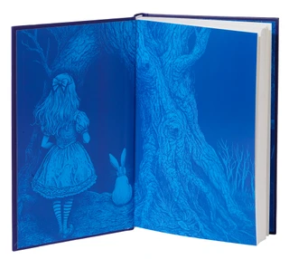 Thumbnail 6: Page Publications Alice In Wonderland Deluxe Hardcover Book 