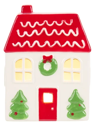 Thumbnail 1: Magical Season 4.5 in Ceramic LED Christmas House Accent 