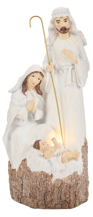 Thumbnail 1: Magical Season 6x14 LED Holy Family Christmas Accent 
