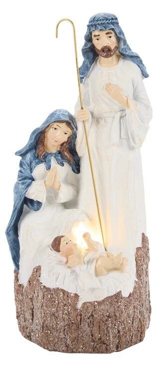 Thumbnail 1: Magical Season 6x14 LED Holy Family Christmas Accent 