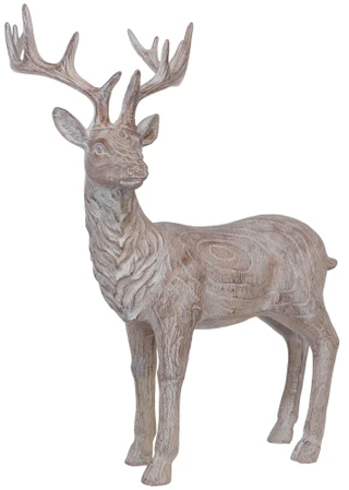 Thumbnail 1: Magical Season 14x12 Christmas Resin Reindeer Figurine  
