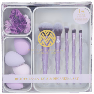 Thumbnail 1: Macbeth Collection 14 Pc Beauty Essentials & Organizer Set 