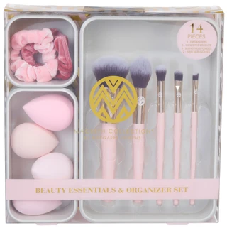Thumbnail 1: Macbeth Collection 14 Pc Beauty Essentials & Organizer Set 