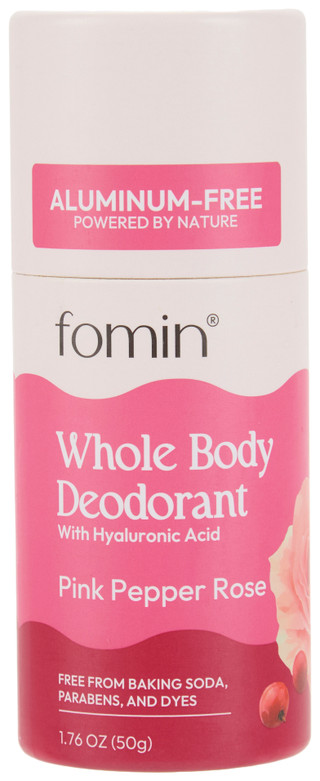 Thumbnail 1: Fomin 1.76 oz Pink Pepper Rose Whole Body Deodorant  