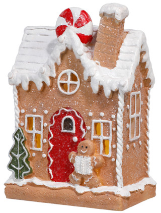 Thumbnail 2: Magical Season 9.5 in LED Christmas Gingerbread House Accent 