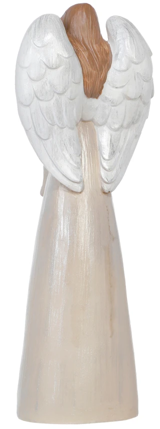 Thumbnail 2: Magical Season 9.25 Polyresin Christmas Noel Angel Decoration 