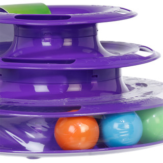 Thumbnail 2: Pounce & Play Triple Spinner Cat Toy 
