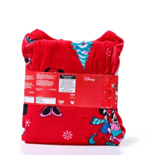 Thumbnail 2: Disney Toddler Girls 3 Pc Minnie Mickey Christmas Pajama Pants Set 