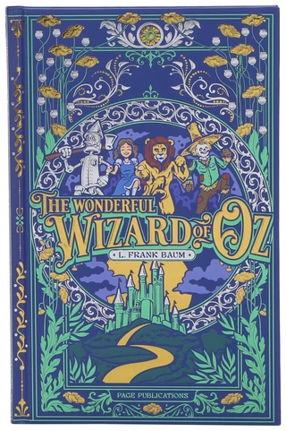 Thumbnail 2: Page Publications The Wonderful Wizard Of Oz Hardcover Book 