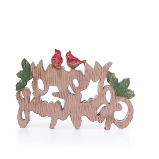 Thumbnail 2: Magical Season 9x6 Merry Christmas Word Runner Decoration  