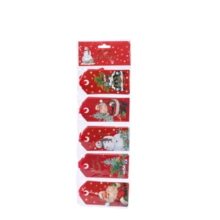 Thumbnail 1: VOTUM 40 Pk Christmas Santa Gift Tags  