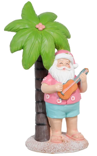 Thumbnail 1: Magical Season 6x14 Coastal Christmas Santa Claus Figurine 