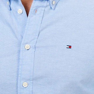 Thumbnail 3: Tommy Hilfiger Men's Long Sleeve Stretch Core Oxford Button Down Shirt 