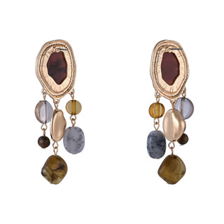 Thumbnail 2: BADGLEY MISCHKA Beaded Drop Earrings 