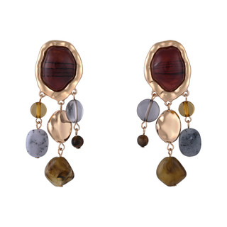 Thumbnail 1: BADGLEY MISCHKA Beaded Drop Earrings 