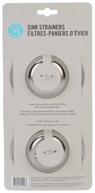 Thumbnail 2: Martha Stewart 2 Pk Sink Strainers 