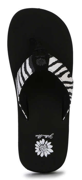 Thumbnail 4: Yellow Box Women's Zebra Print Flexter Flip-Flops  