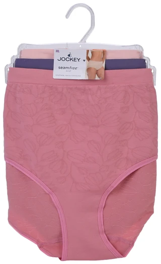 Thumbnail 2: Jockey 3 Pk Women's Seamfree Brief Panties 