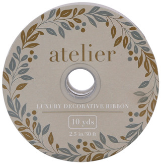 Thumbnail 1: ATELIER 10 yds Christmas Luxury Decorative Ribbon 