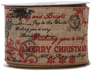 Thumbnail 2: ATELIER 10 yds Christmas Luxury Decorative Ribbon 