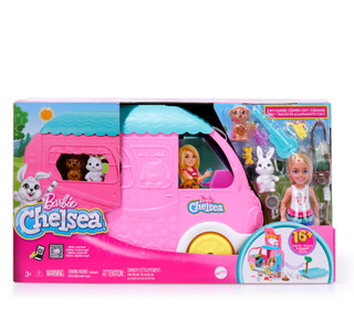 Thumbnail 1: Barbie 2-in-1 Camper Chelsea Playset 