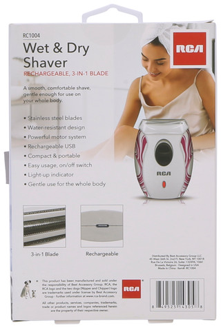 Thumbnail 2: RCA Wet & Dry 3-in-1 Rechargeable Shaver  