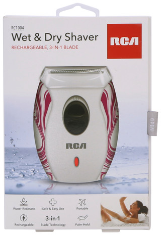 Thumbnail 1: RCA Wet & Dry 3-in-1 Rechargeable Shaver  