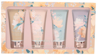 Thumbnail 1: daisy fuentes 4 Pk Argan Oil & Shea Butter Infused Hand Cream Collection 