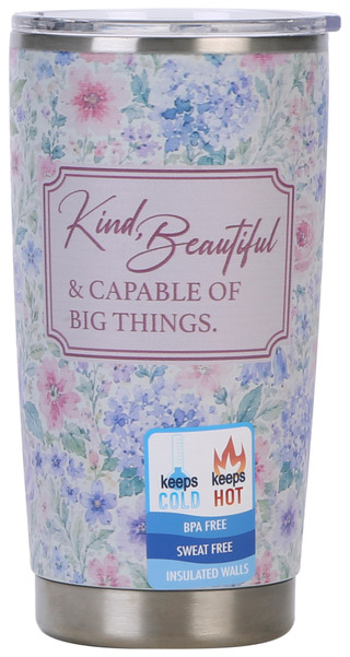 Thumbnail 2: REEL LEGENDS Kind Beautiful Capable Insulated Tumbler 