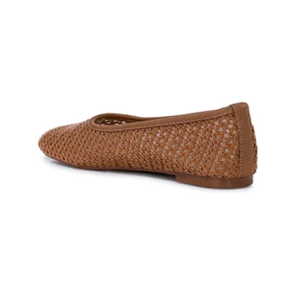 Thumbnail 2: NINE WEST Women's Woven Crochet Ballet Flat  