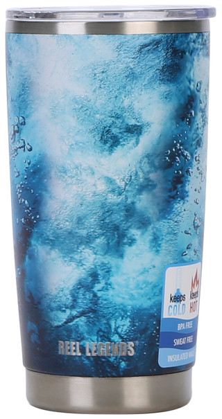 Thumbnail 2: REEL LEGENDS Waves Insulated Tumbler 