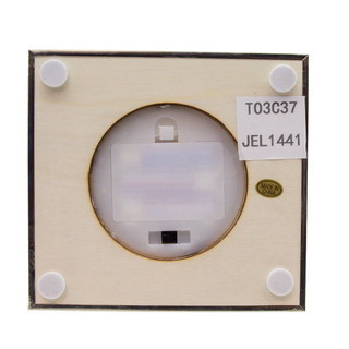Thumbnail 4: Kurt Adler  LED Lighted Glass Lampshade House With Small Church & Tree 
