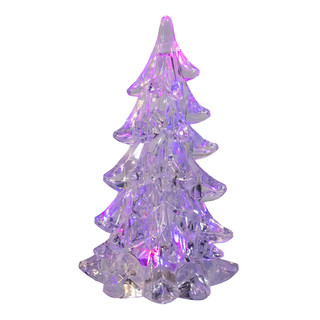Thumbnail 1: Kurt Adler  11 in. Battery Operated RGB LED Christmas Tree Table Piece 