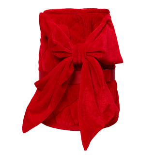 Thumbnail 1: Kurt Adler Kurt Adler 24 in. Red Bow Tree Collar 