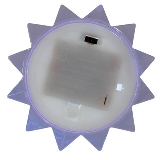 Thumbnail 3: Kurt Adler 13.75 in. Battery Operated Cool White LED Cone Tree 