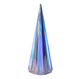Thumbnail 1: Kurt Adler 13.75 in. Battery Operated Cool White LED Cone Tree 