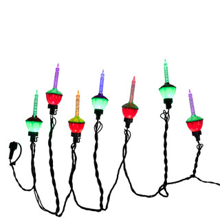Thumbnail 1: Kurt Adler  UL 7L Dual Color Multifunction LED Bubble Light Set 