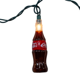 Thumbnail 3: Coca-Cola Kurt Adler Coca-Cola UL 10L Bottle Light Set 