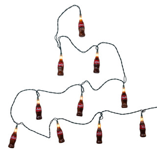 Thumbnail 1: Coca-Cola Kurt Adler Coca-Cola UL 10L Bottle Light Set 