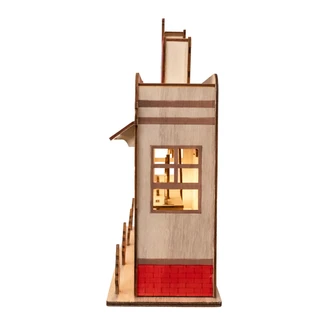 Thumbnail 6: Coca-Cola 10.5 in. Coca-Cola Battery Operated Light-Up Diner 