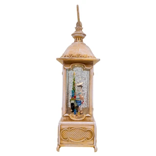 Thumbnail 2: Kurt Adler USB LED Sailor & Boat With Spinning Glitter Water Lantern 