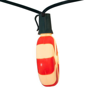 Thumbnail 3: Kurt Adler Kurt Adler UL 8L Round Candy Cane Light Set 