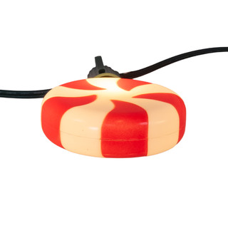 Thumbnail 6: Kurt Adler Kurt Adler UL 8L Round Candy Cane Light Set 
