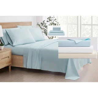 Thumbnail 16: 5th Avenue Lux 1200 Thread Count Cotton Rich Cooling Sheet Set 