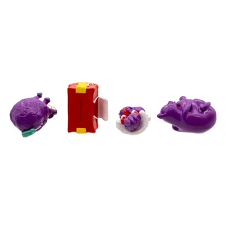 Thumbnail 3: Kurt Adler  Dungeons and Dragons® 4 Pc. Merry Monsters Ornament Set 