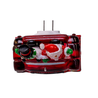 Thumbnail 7: Kurt Adler Kurt Adler Snowman & Santa With Car LED Night Light 