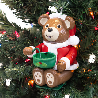 Thumbnail 2: Kurt Adler Kurt Adler USB Bradley The Christmas Bubble Bear 