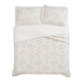 Thumbnail 9: Cottage Classics Cottage Classics Emma Floral Quilt Set 
